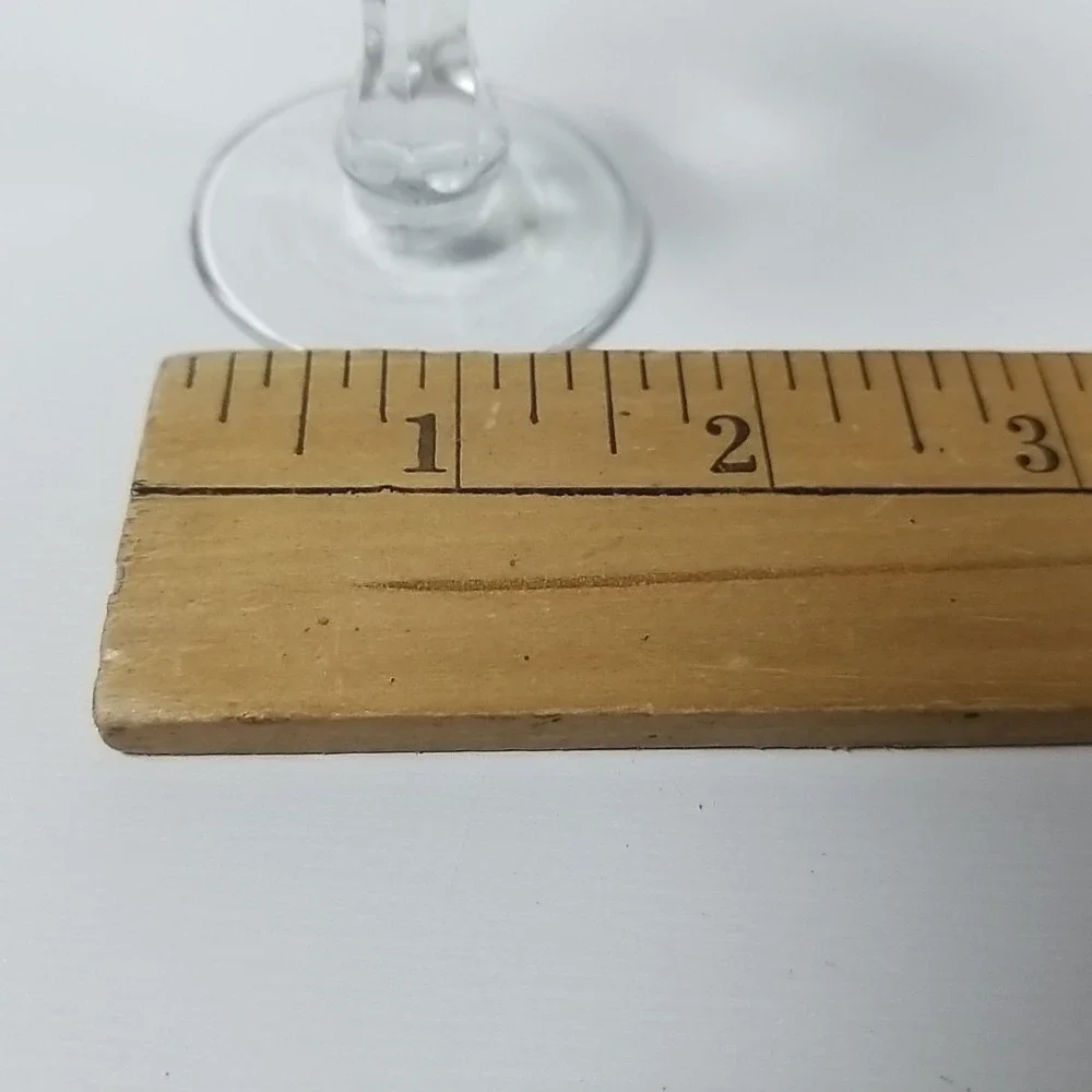 Vintage 4 Libbey Liqueur Cordial Shot Glasses.